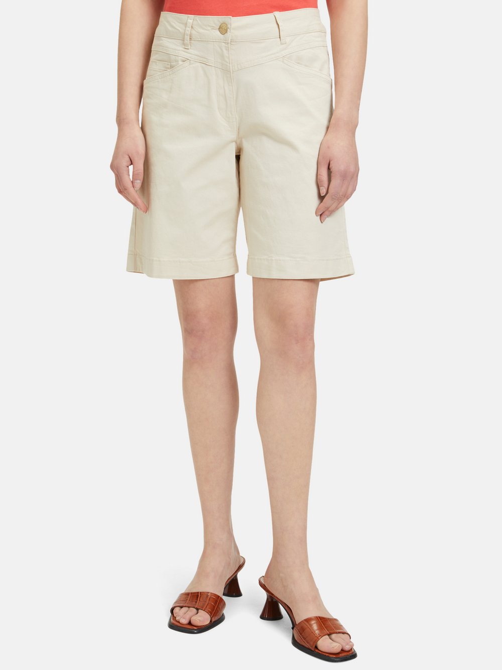 Betty Barclay Sommerhose Damen Baumwolle beige, 34