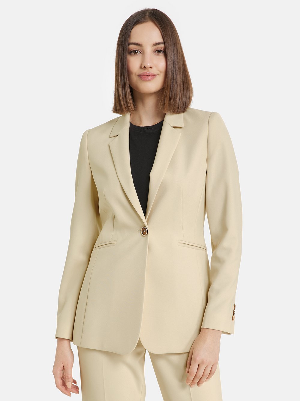 Taifun Blazer Damen beige, 34