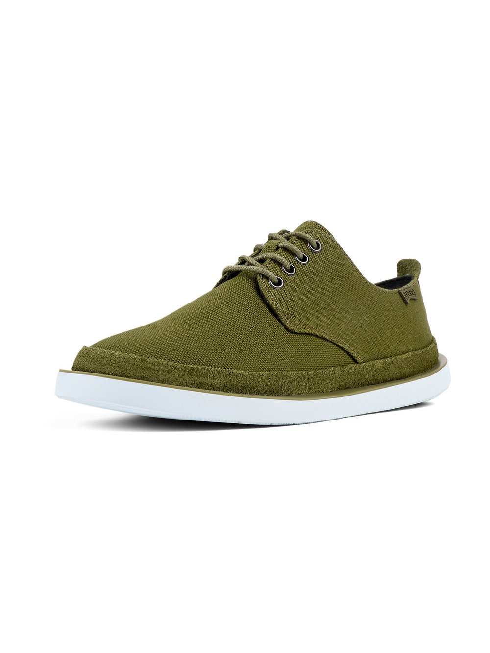 Camper Schnürschuhe Herren Textil grün, 42