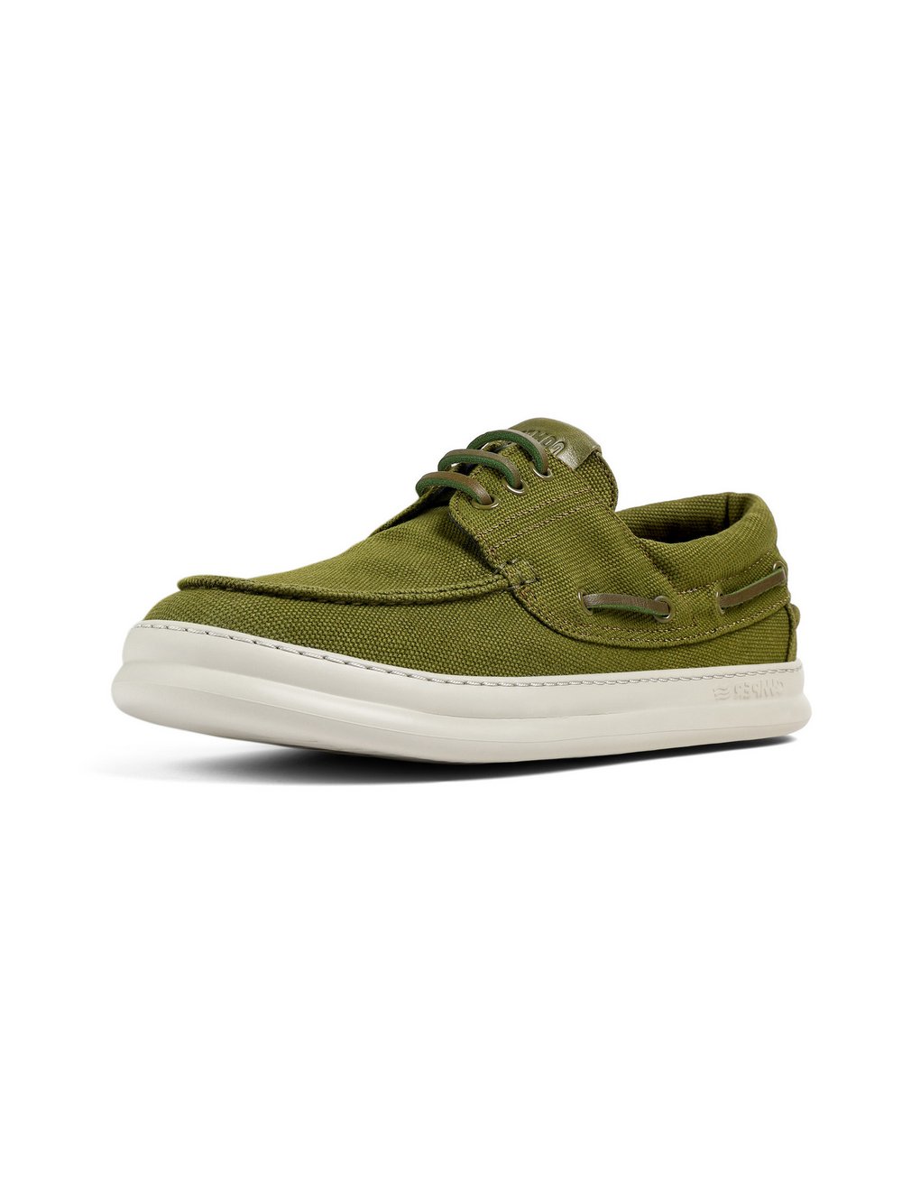 Camper Schnürschuhe Herren Textil grün, 42