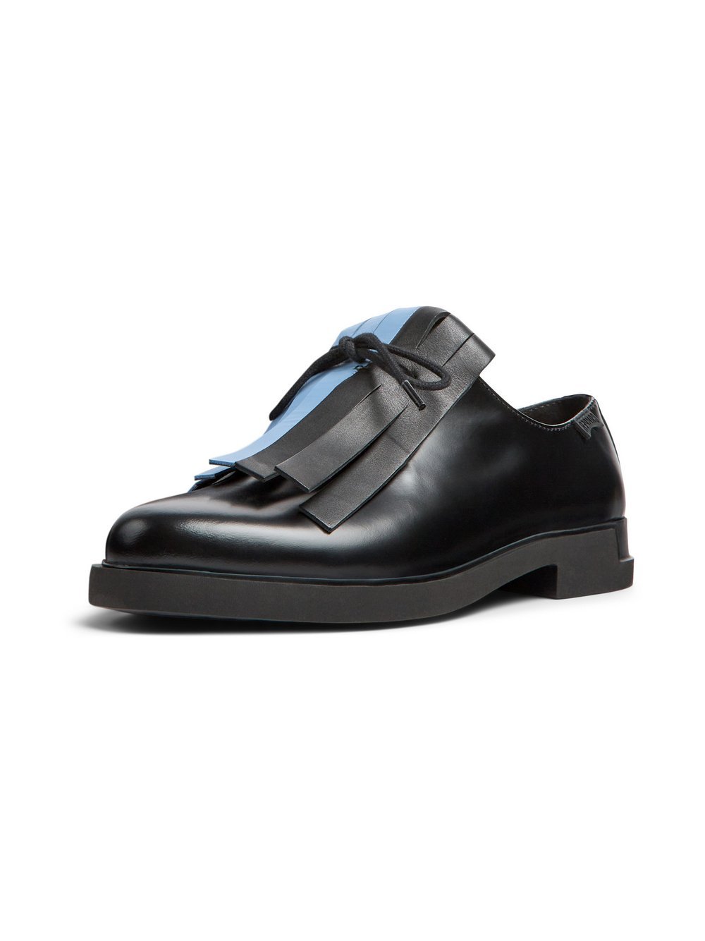 Camper Schnürschuhe Damen Leder schwarz, 38