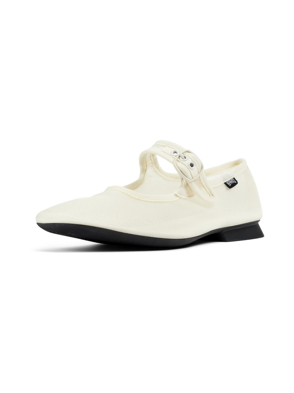 Camper Ballerinas Damen Textil weiß, 37