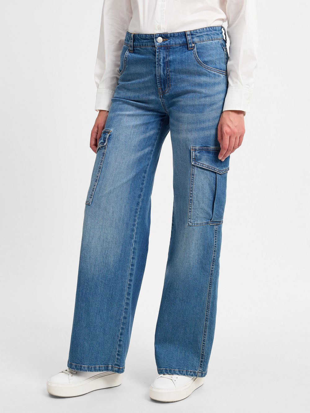 Marie Lund Jeans Damen blau, 36