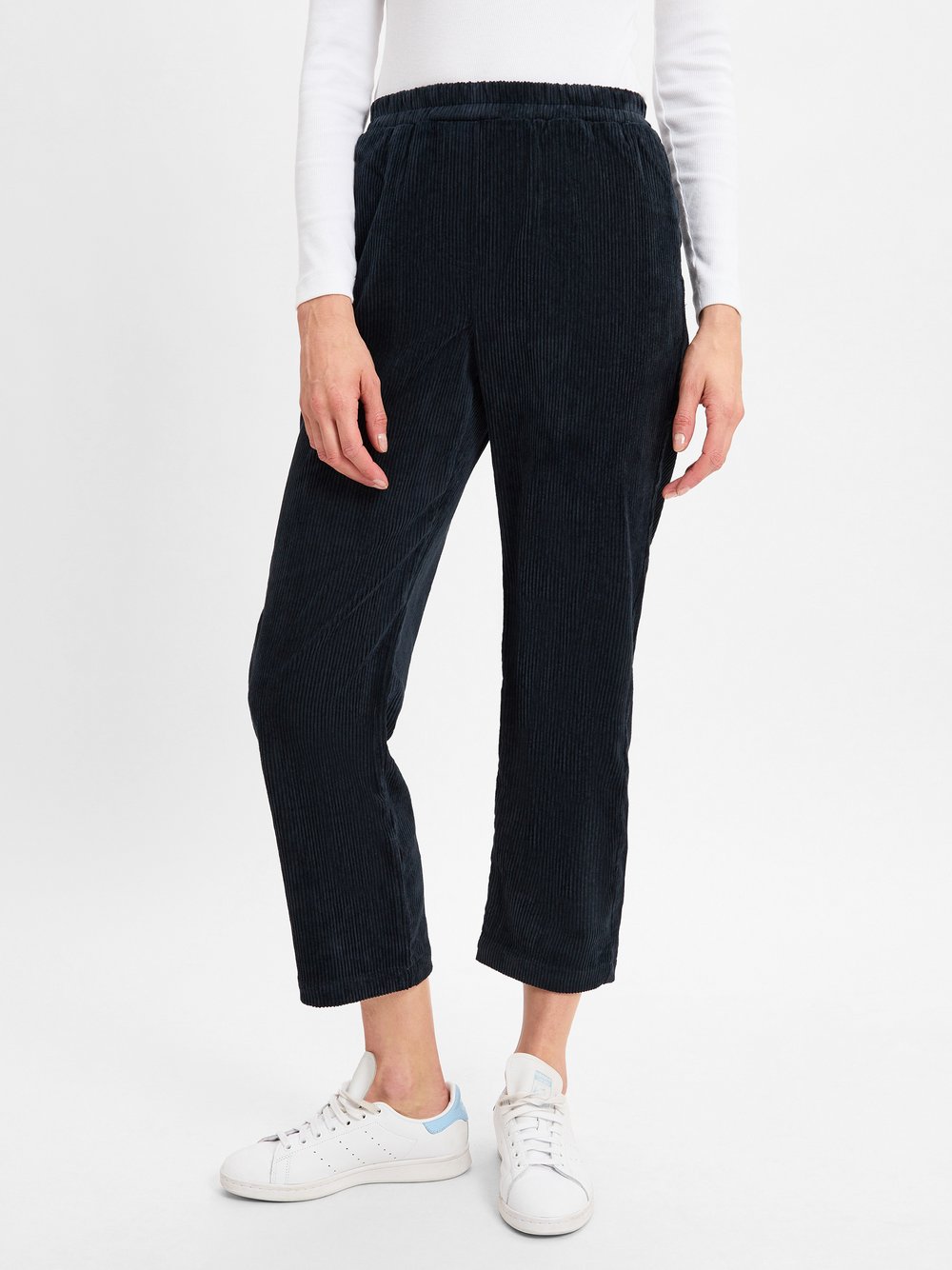 Marie Lund Cordhose Damen blau, 34