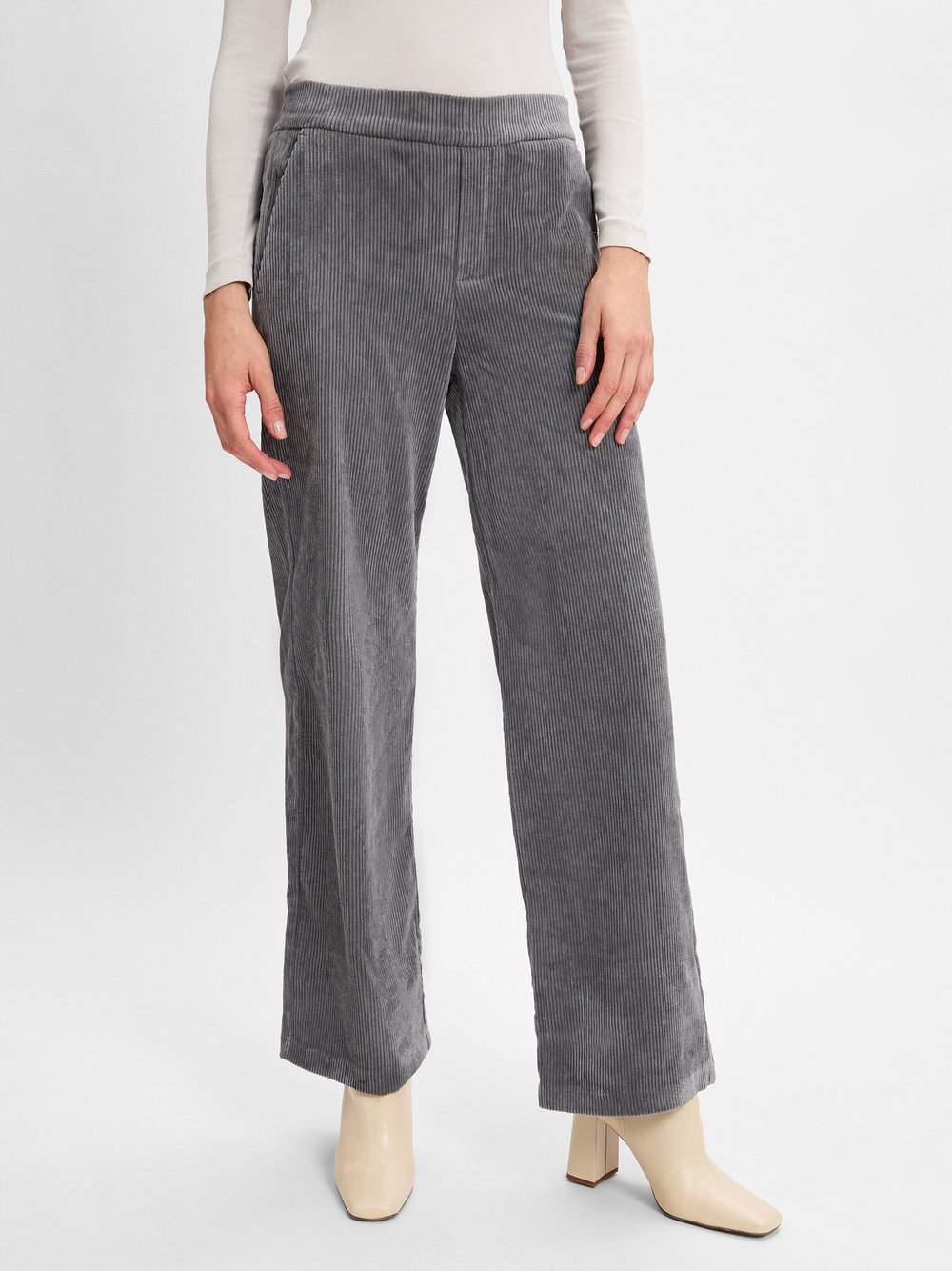 Marie Lund Hose Damen grau, 34