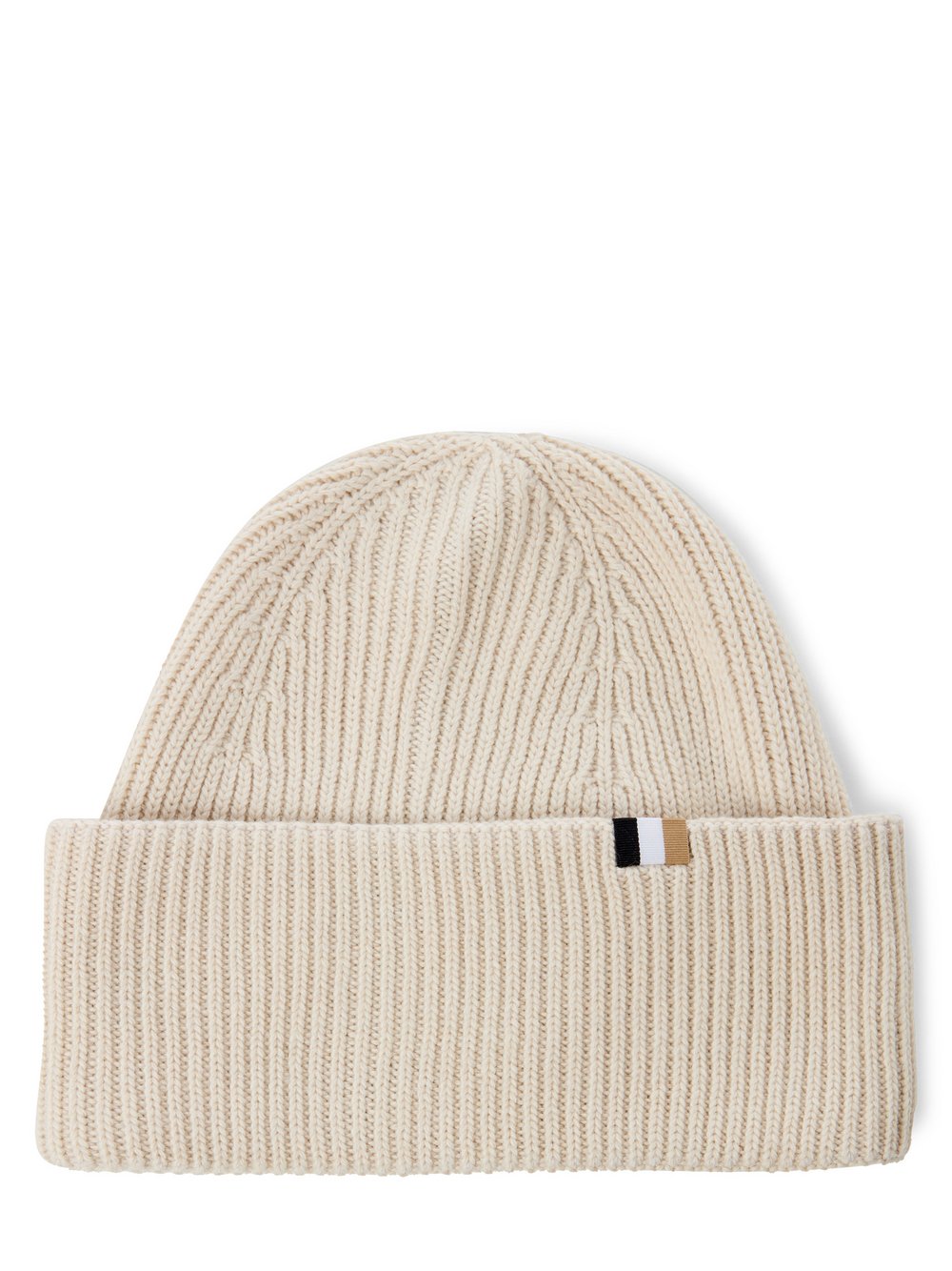 BOSS Strickmütze mit Cashmere Anteil Damen weiß, ONE SIZE