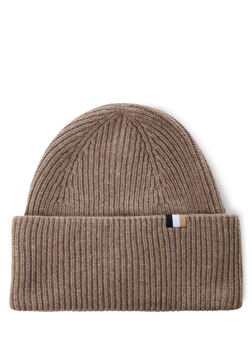 BOSS Strickmütze mit Cashmere Anteil Damen braun meliert, ONE SIZE