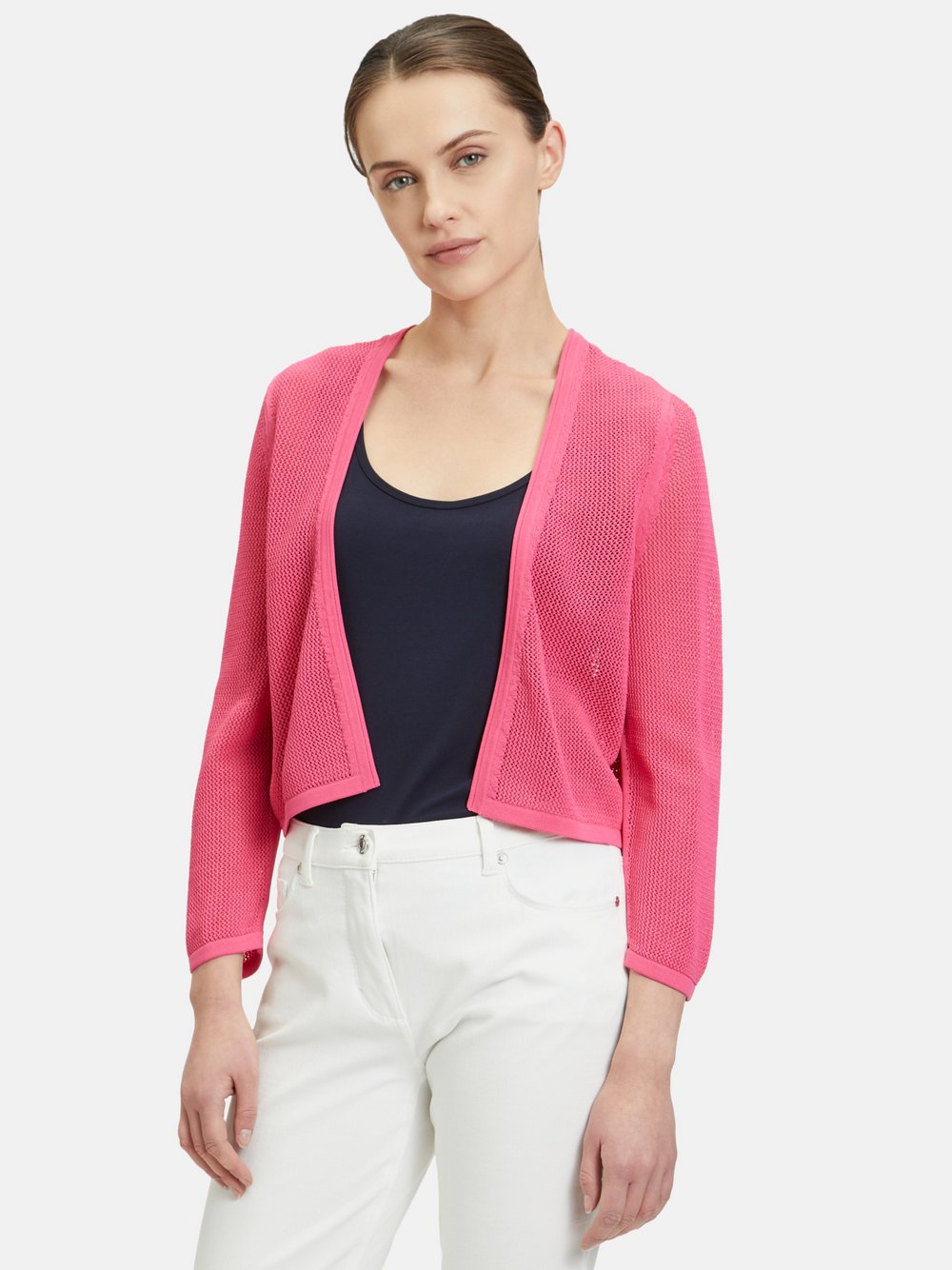 Betty Barclay Sommer-Strickjacke Damen Viskose rosa, 48