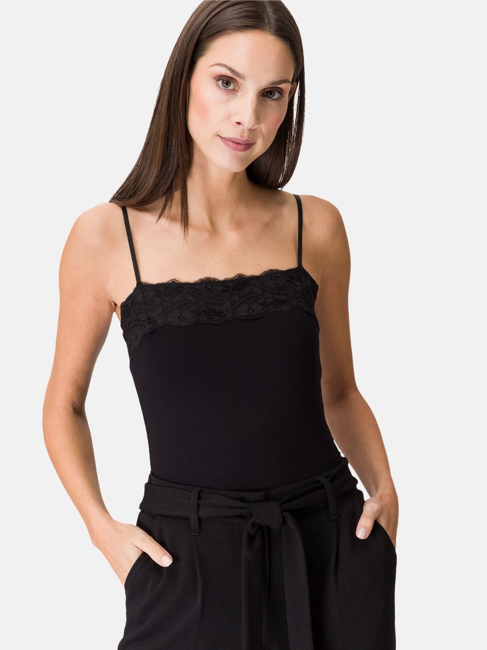 zero Top Damen Viskose schwarz, 40