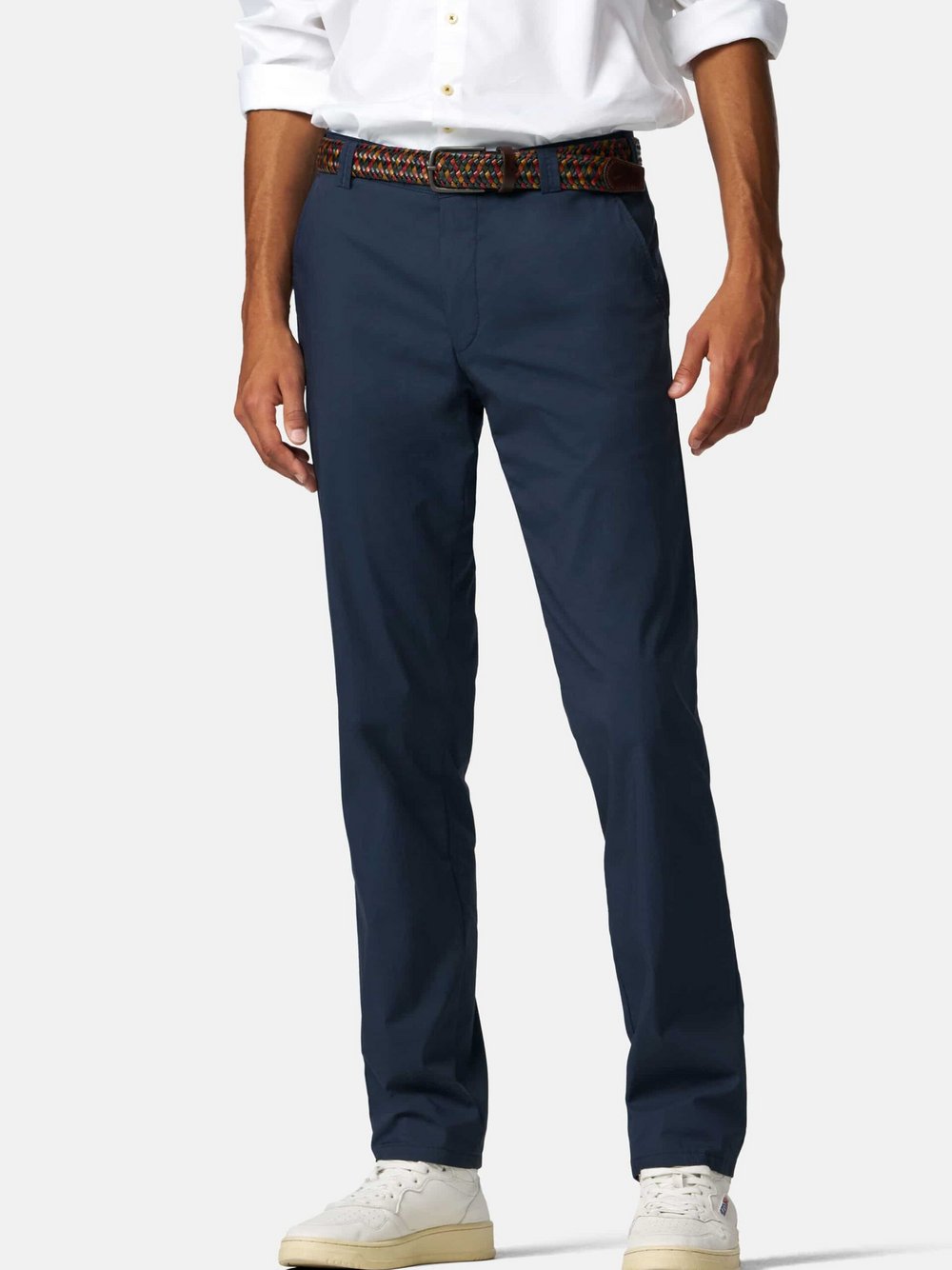 MEYER Chino Herren blau, 52