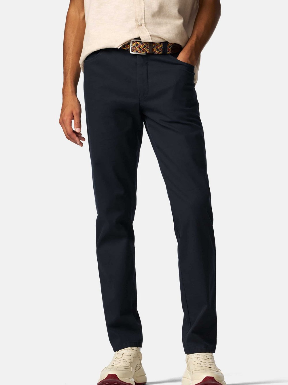 MEYER Chino Herren blau, 52