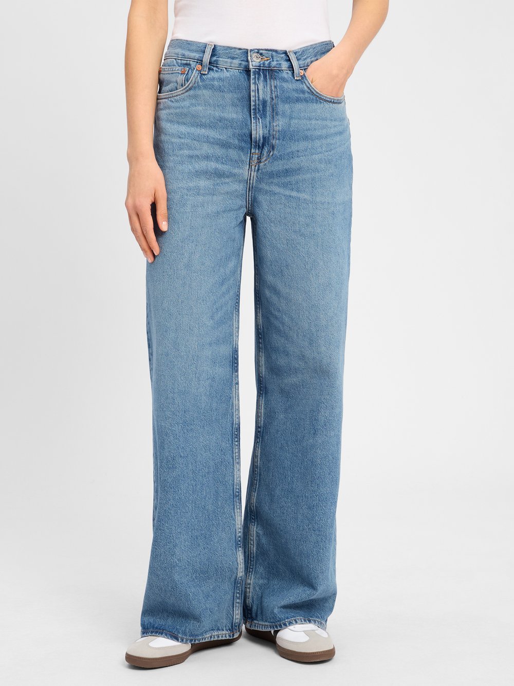 Samsøe Samsøe Jeans Damen Baumwolle blau, 29