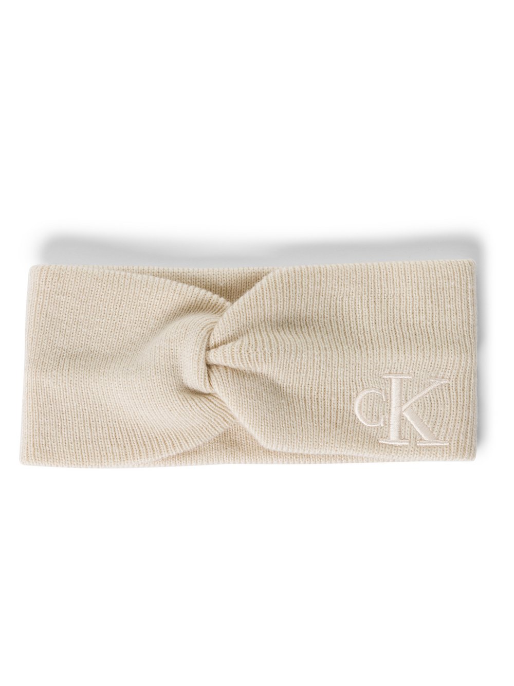 Calvin Klein Jeans Stirnband Damen beige, ONE SIZE