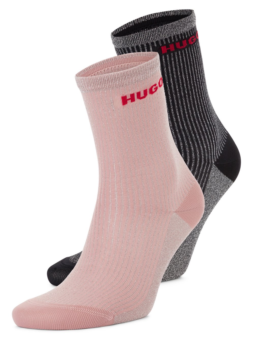 HUGO Socken Damen Polyamid mehrfarbig gemustert, 35-38