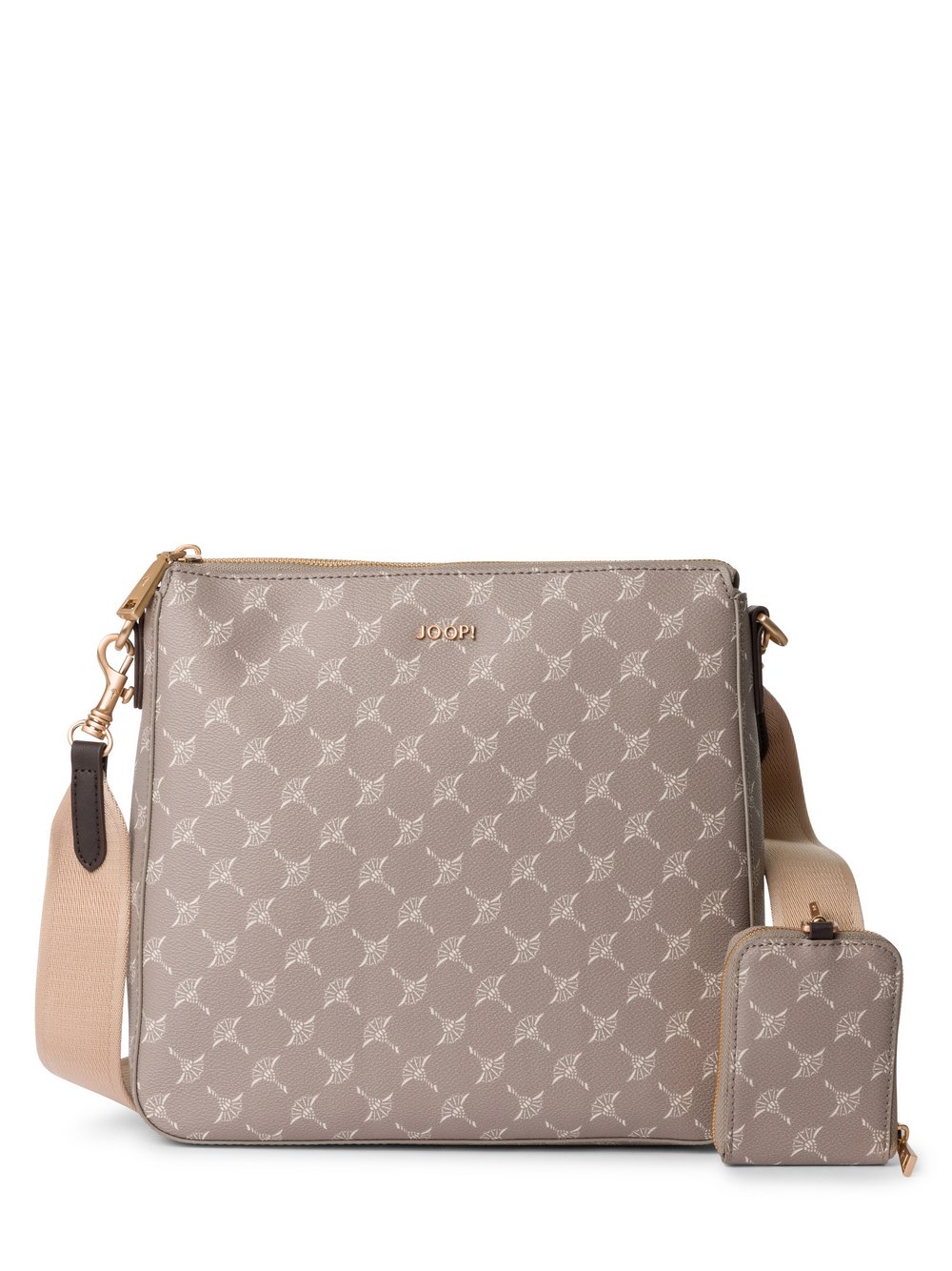 JOOP! Tasche Damen Kunstleder beige gemustert, ONE SIZE