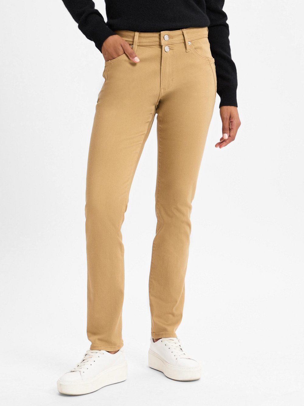 s.Oliver Jeans Damen Baumwolle beige, 44-30