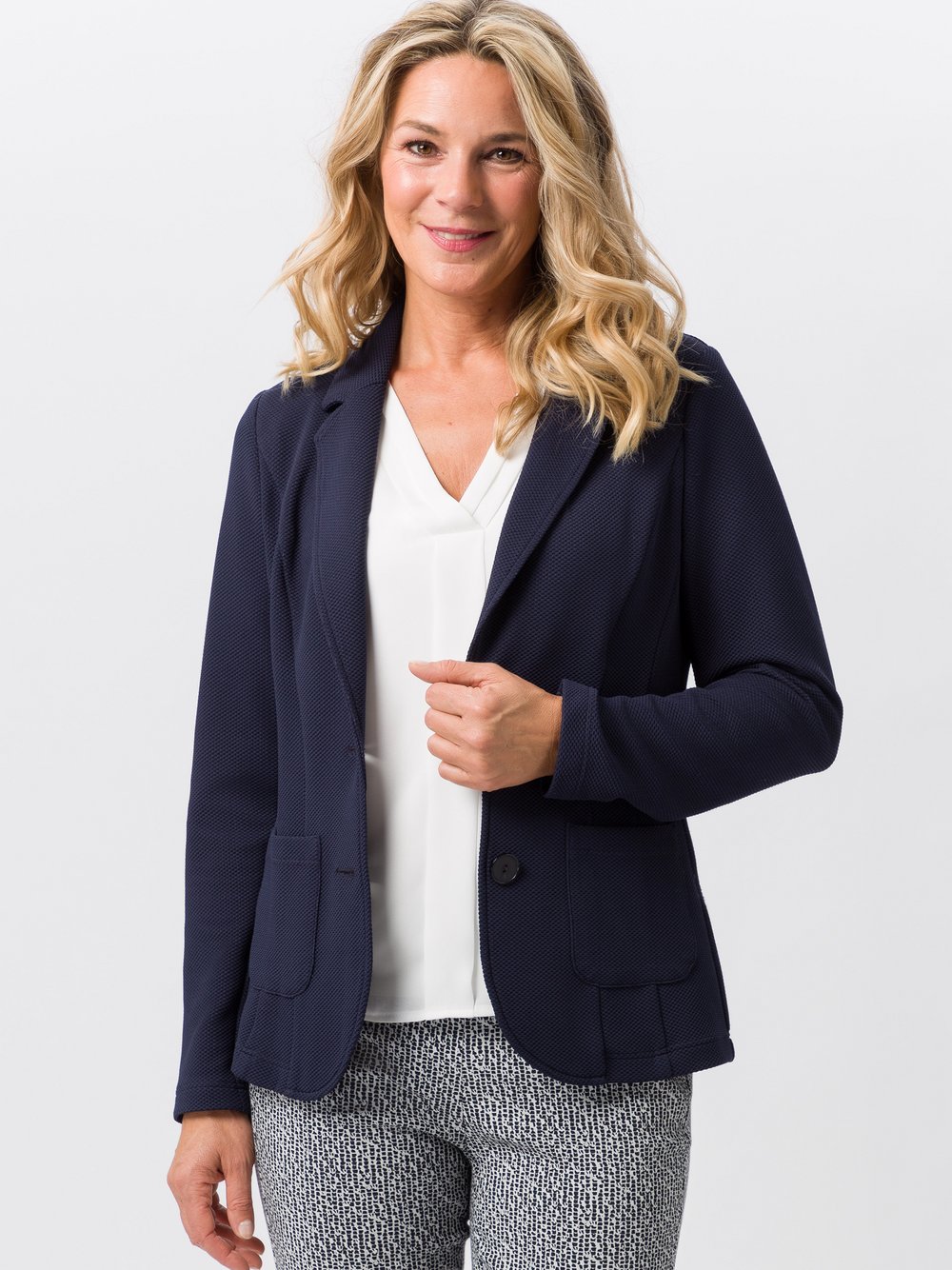 Frank Walder Blazer Damen blau, 50