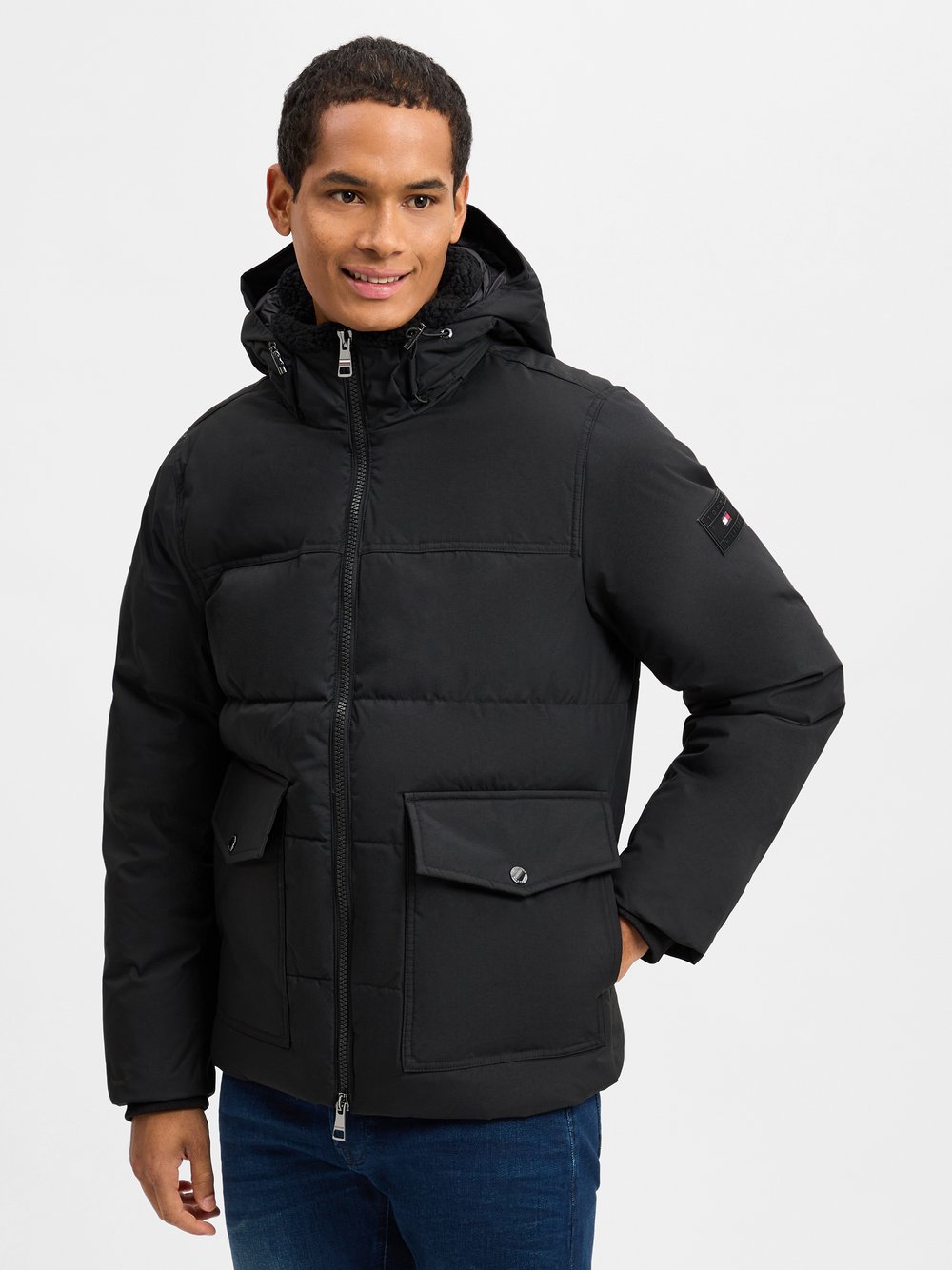 Tommy Hilfiger Steppjacke Herren schwarz, S