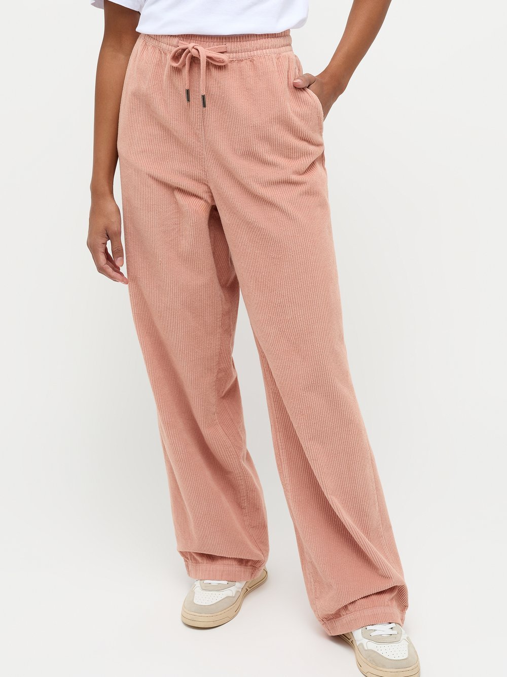 Mustang Chino Hose Damen Baumwolle rosa, 38-34