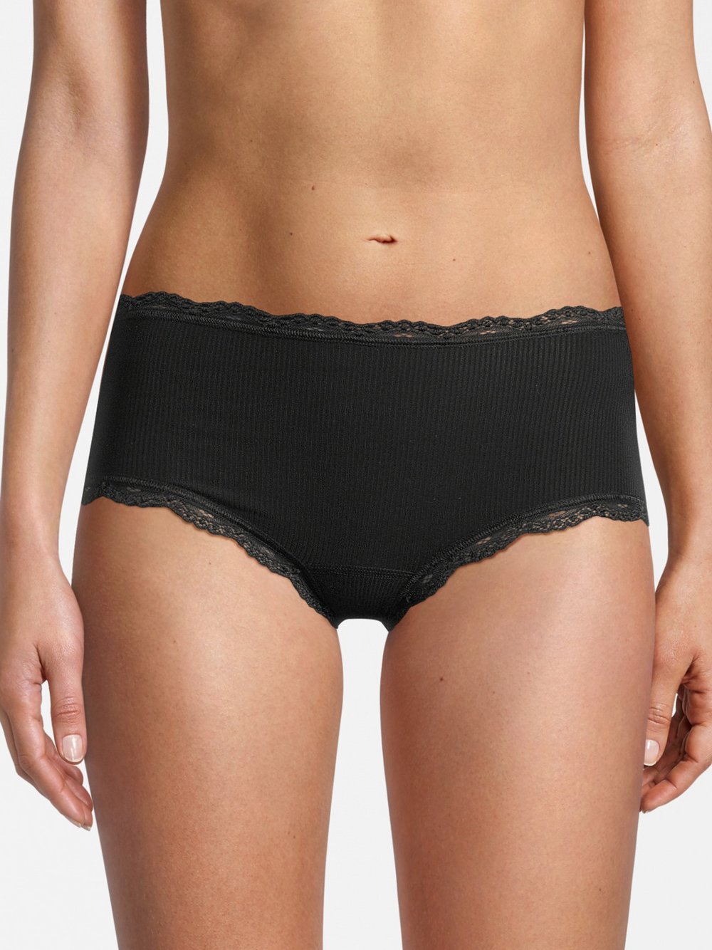 Nina von C. Hipster Damen Modal schwarz, 44