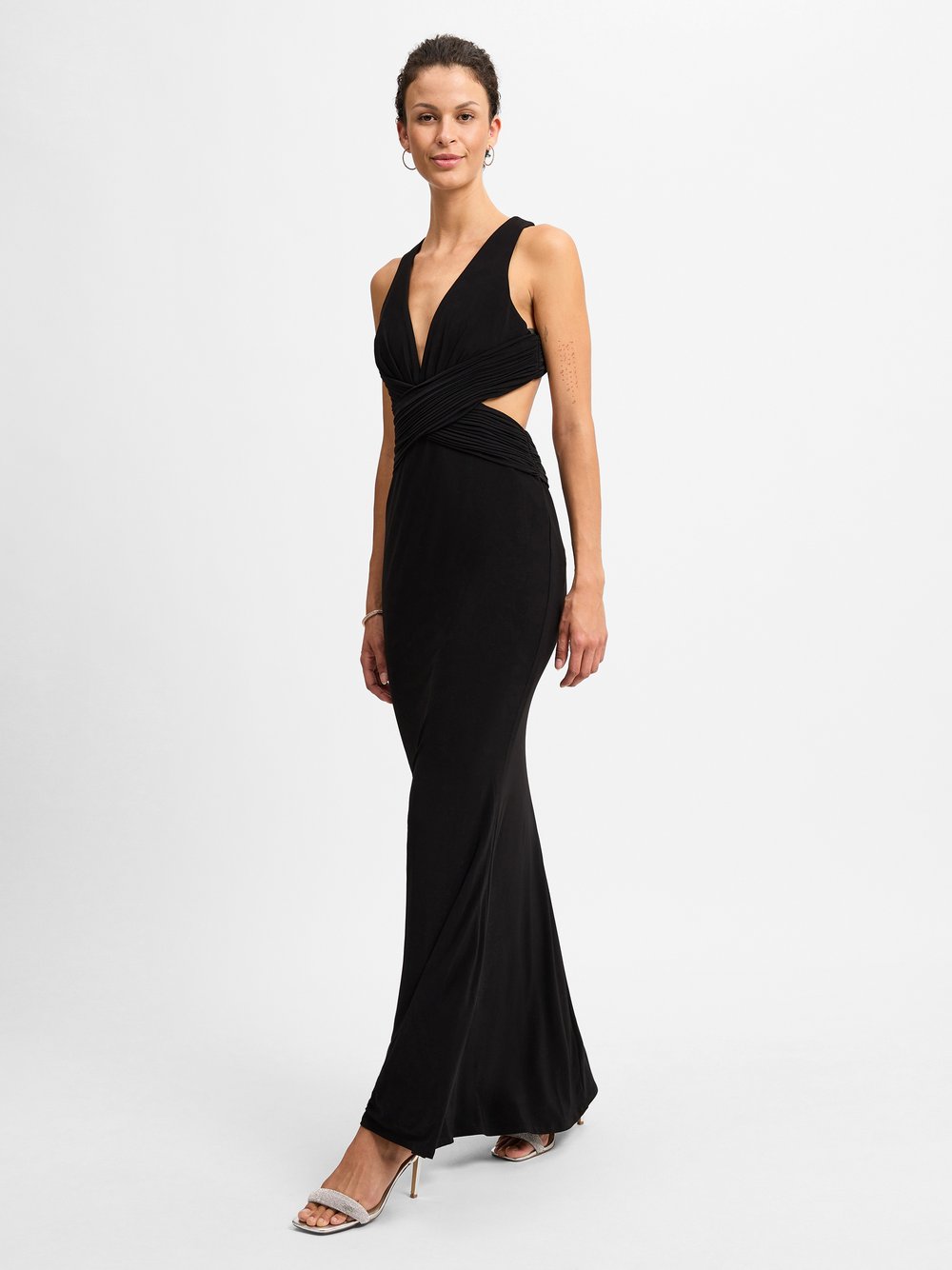 Marie Lund Abendkleid Damen schwarz, 32