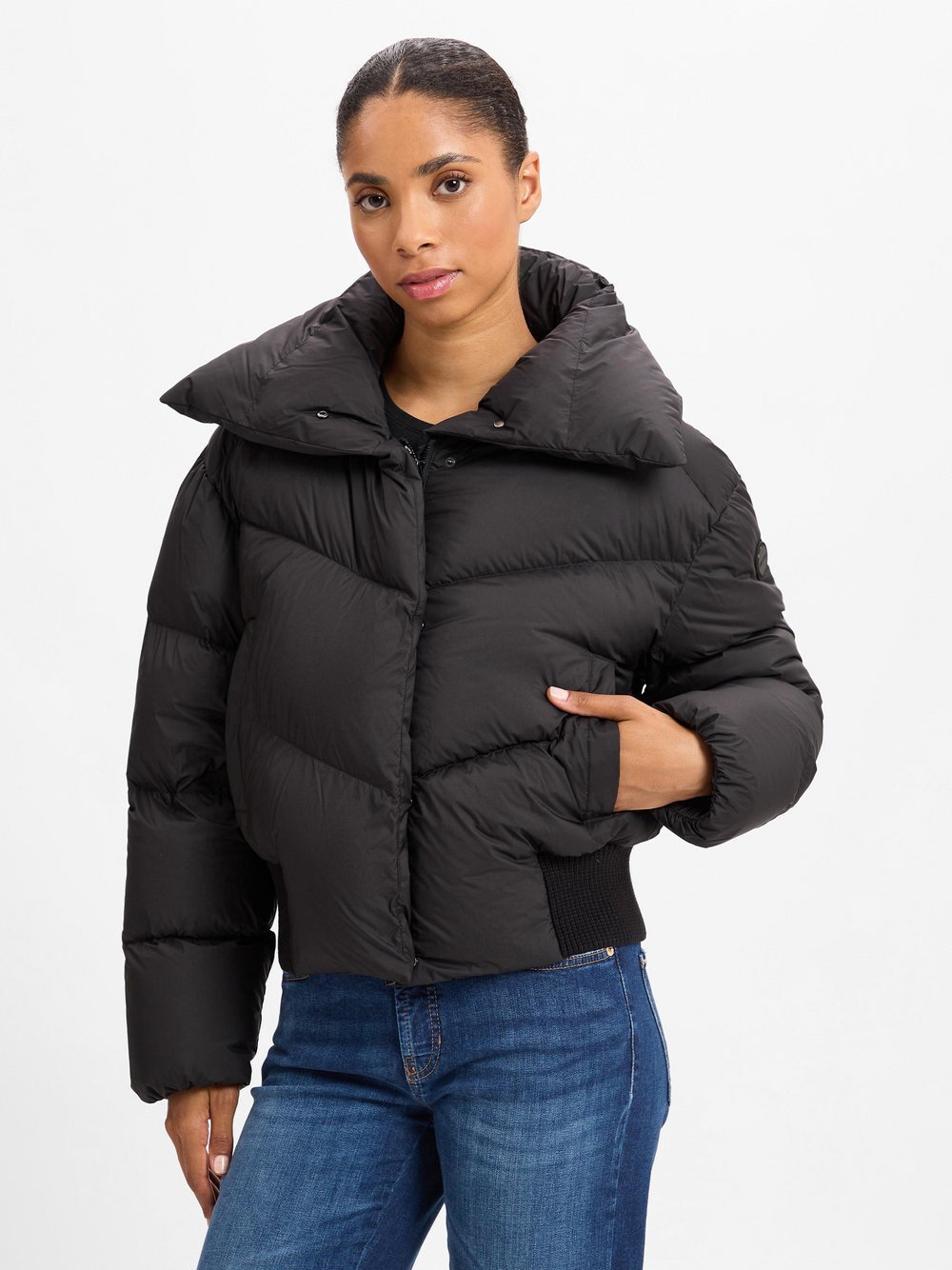 Marc Cain Steppjacke Damen schwarz, 40