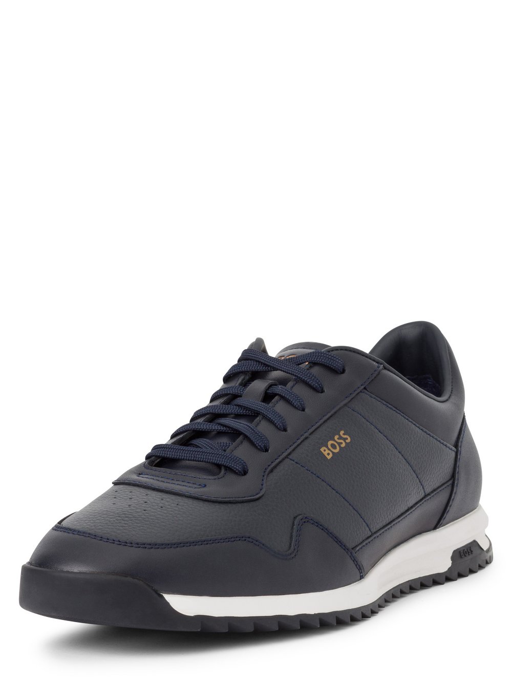 BOSS Sneaker Herren Leder blau, 43