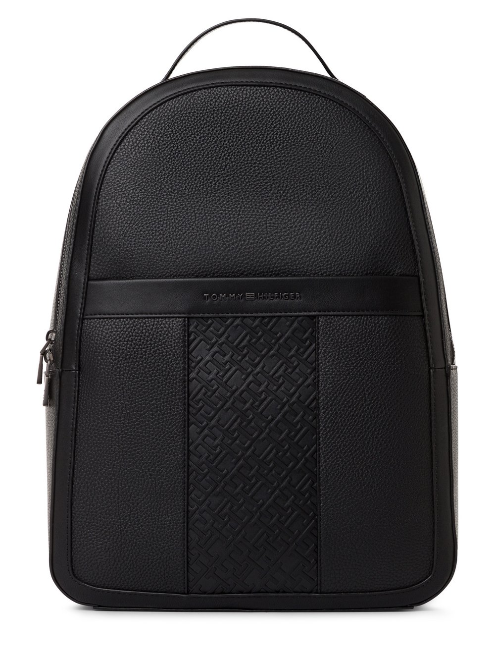 Tommy Hilfiger Rucksack Herren Kunstleder schwarz, ONE SIZE