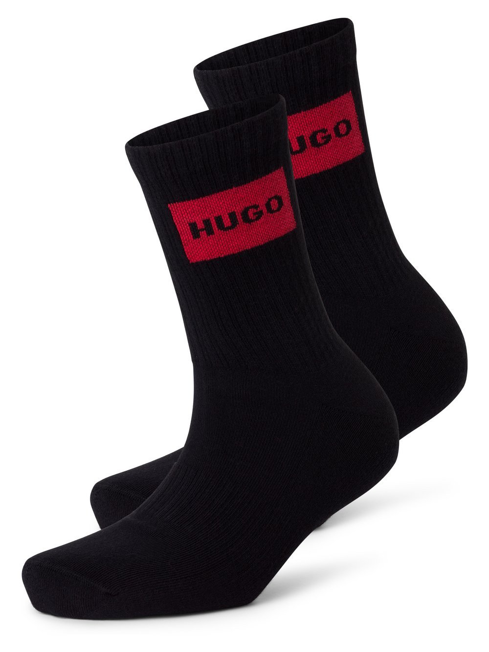 HUGO Socken im 2er-Pack Damen Baumwolle mehrfarbig, 39-42