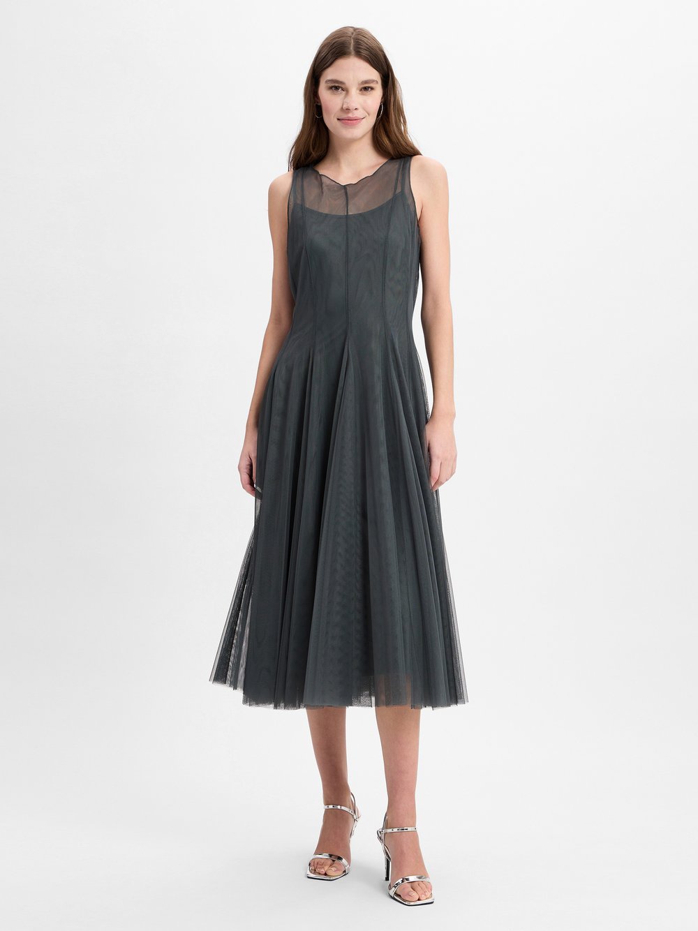 V by Vera Mont Abendkleid Damen Mesh grün, 44