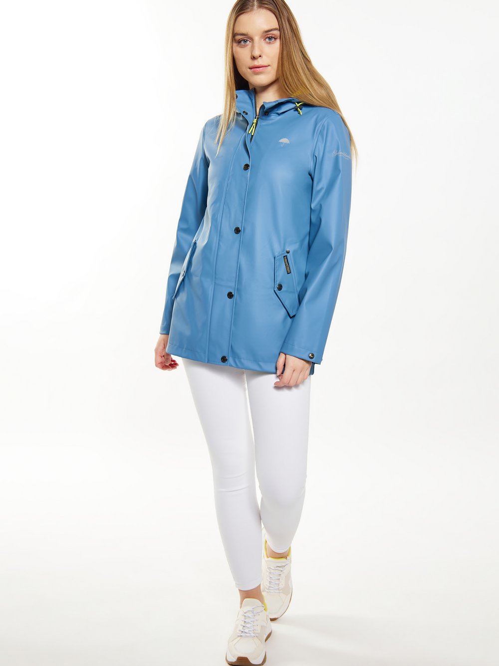 Schmuddelwedda Regenjacke Damen blau, S