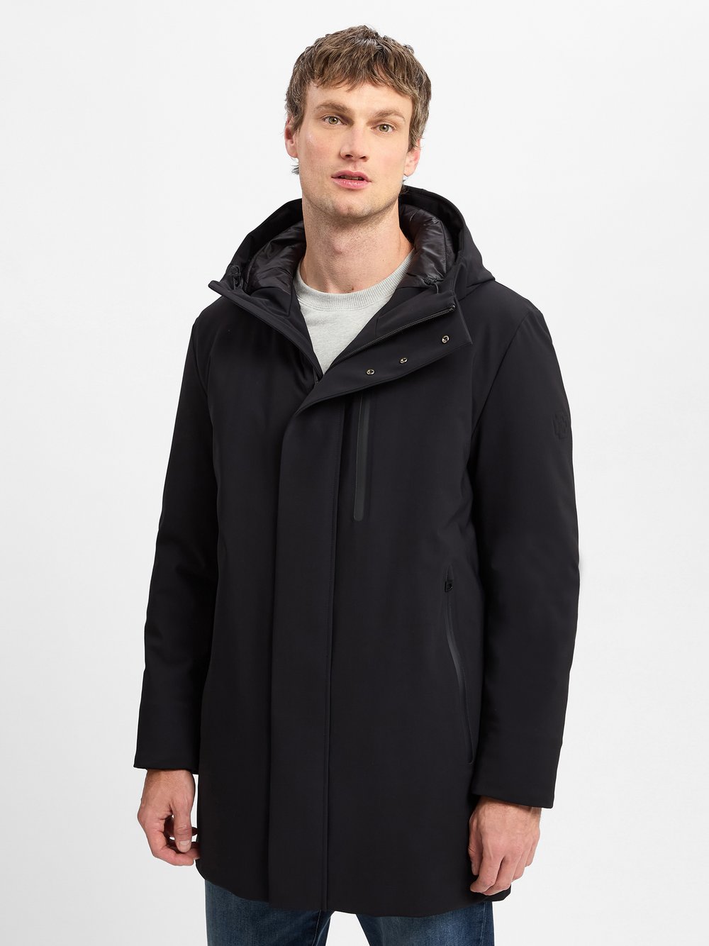 Strellson Parka Herren schwarz, 48