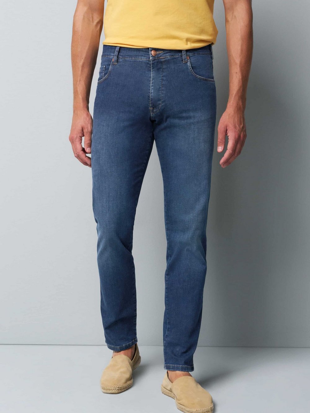 MEYER Jeans Herren Baumwolle blau, 38-30