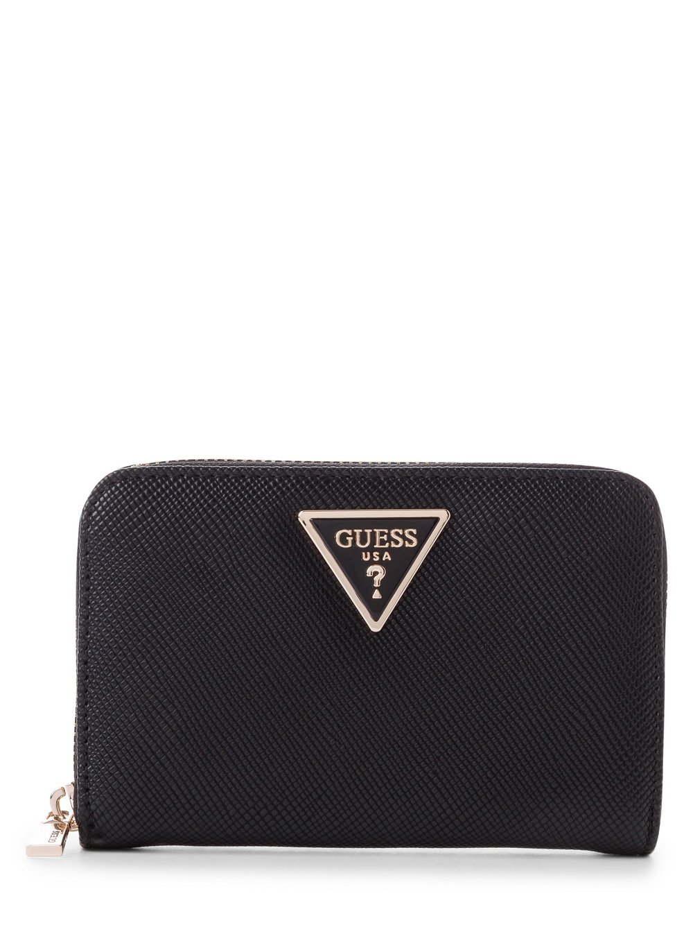 GUESS Geldbörse Damen Kunstleder schwarz, ONE SIZE