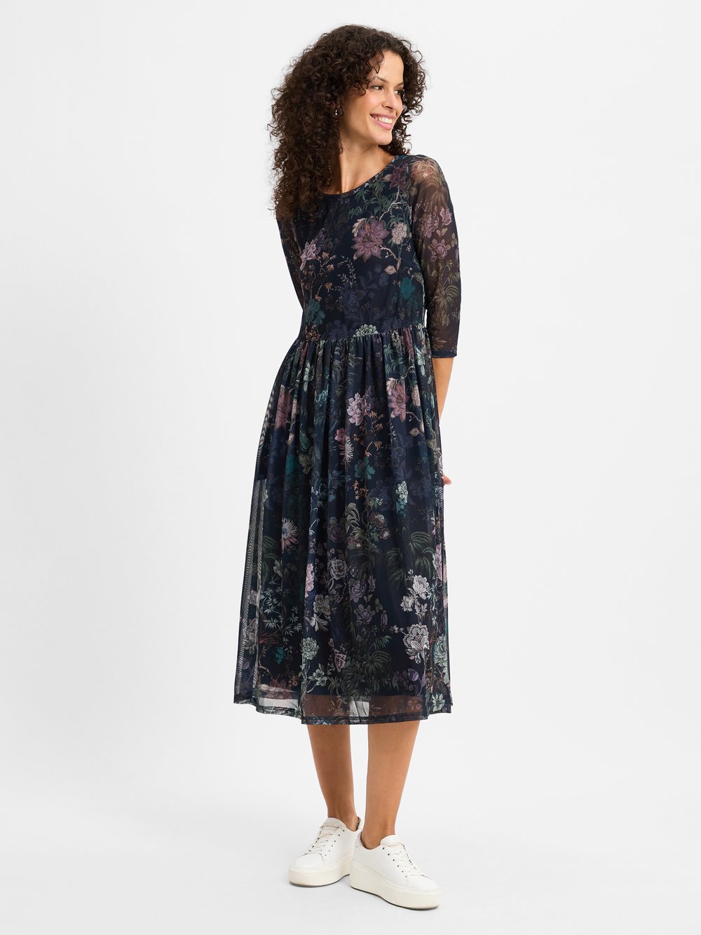 Robe Légère Kleid Damen mehrfarbig gemustert, 38