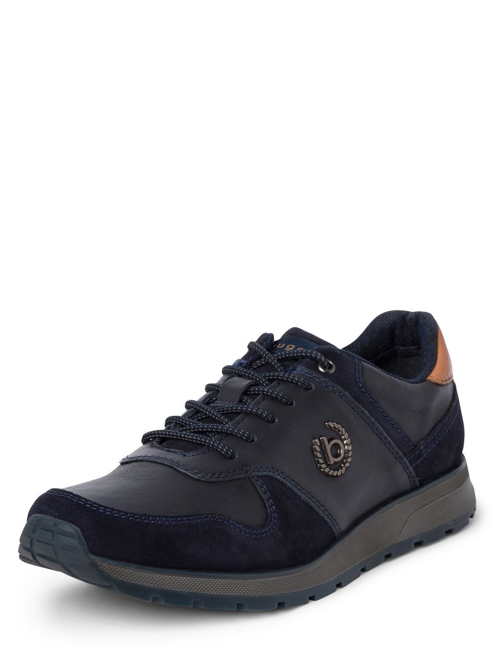 Bugatti Sneaker aus Leder Herren blau, 42