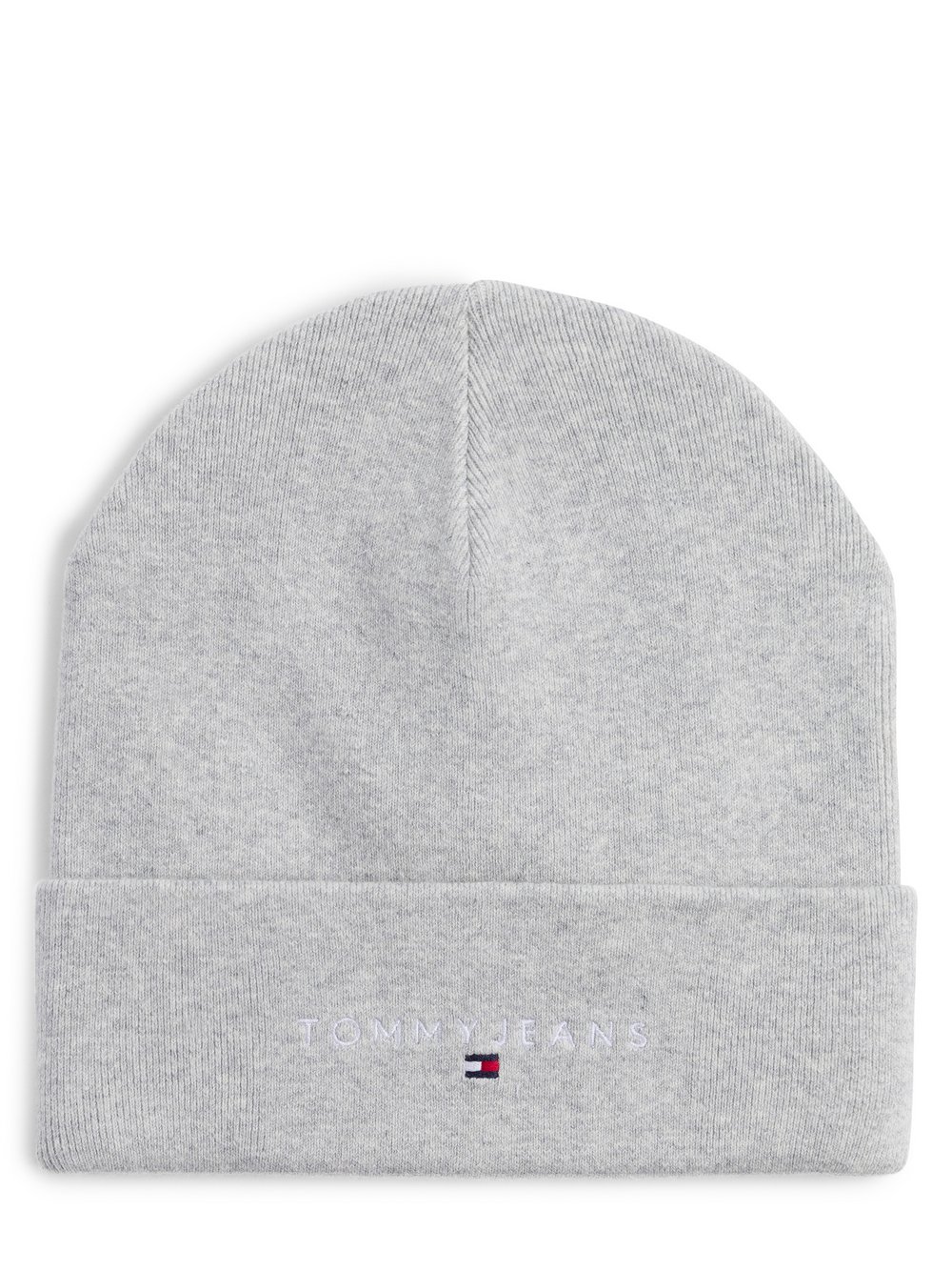 Tommy Jeans Mütze Herren Baumwolle grau meliert, ONE SIZE