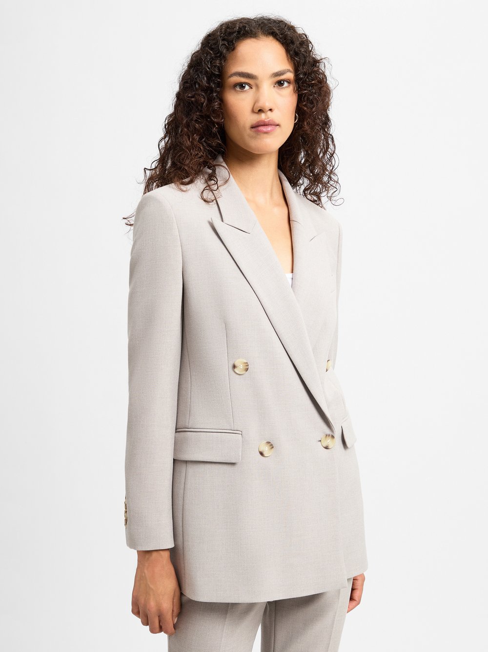 BOSS Blazer Damen Viskose grau, 40