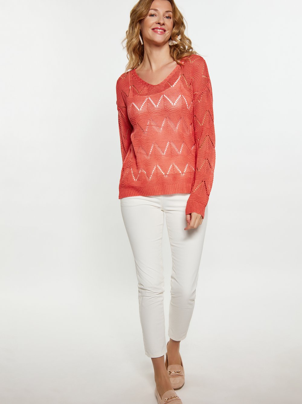 Usha Zur Seite fahren Damen orange, XL/XXL