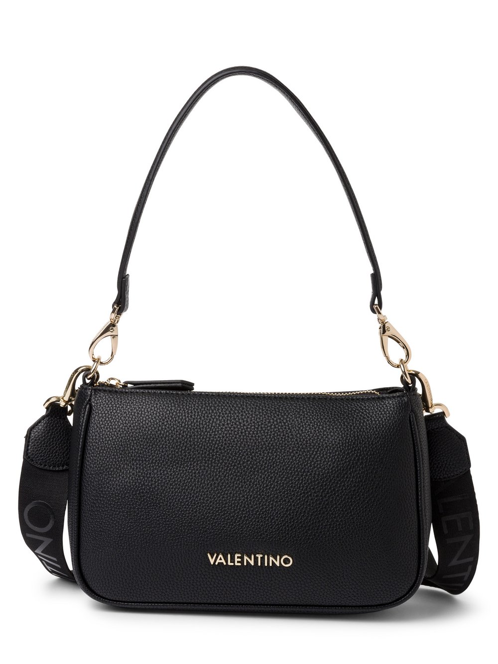 Valentino by Mario Valentino Umhängetasche Damen Kunstleder schwarz, ONE SIZE