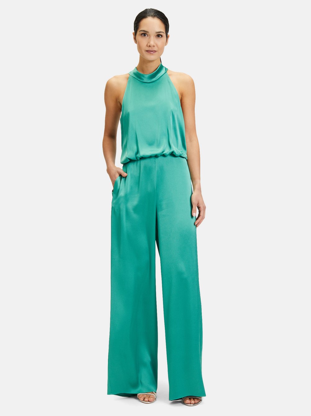 Vera Mont Jumpsuit Damen grün, 42