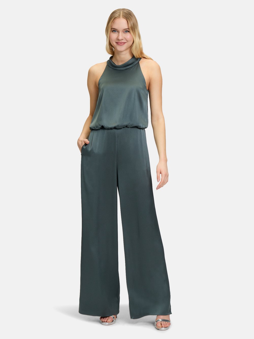 Vera Mont Jumpsuit Damen grau, 42