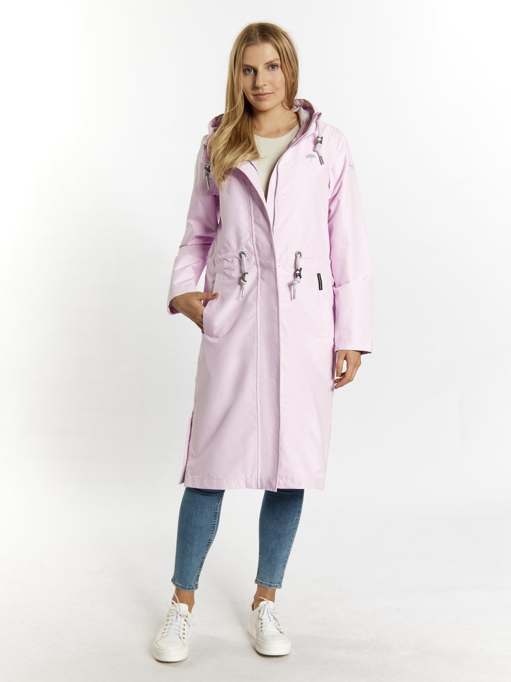 Schmuddelwedda Regenmantel Damen rosa, M