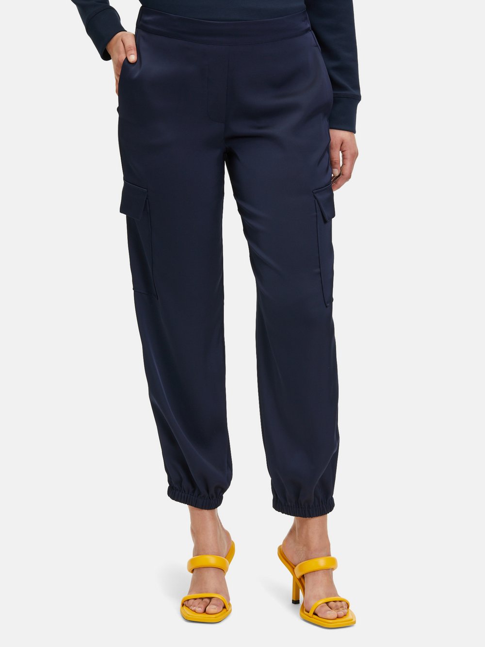 Vera Mont Schlupfhose Damen blau, 40