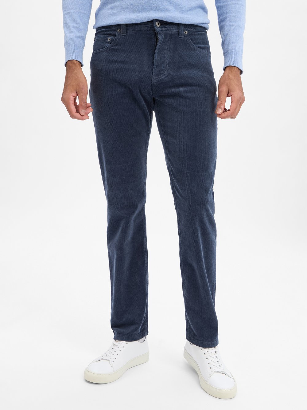 Andrew James Cordhose Herren Baumwolle blau, 36-30