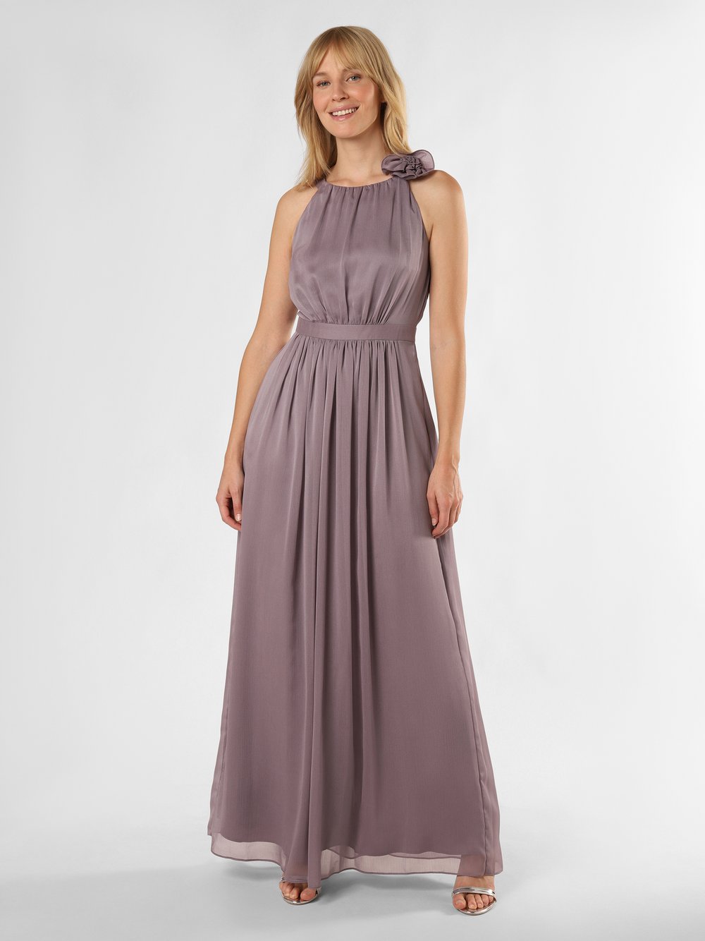 Swing Abendkleid Damen Chiffon mehrfarbig, 40