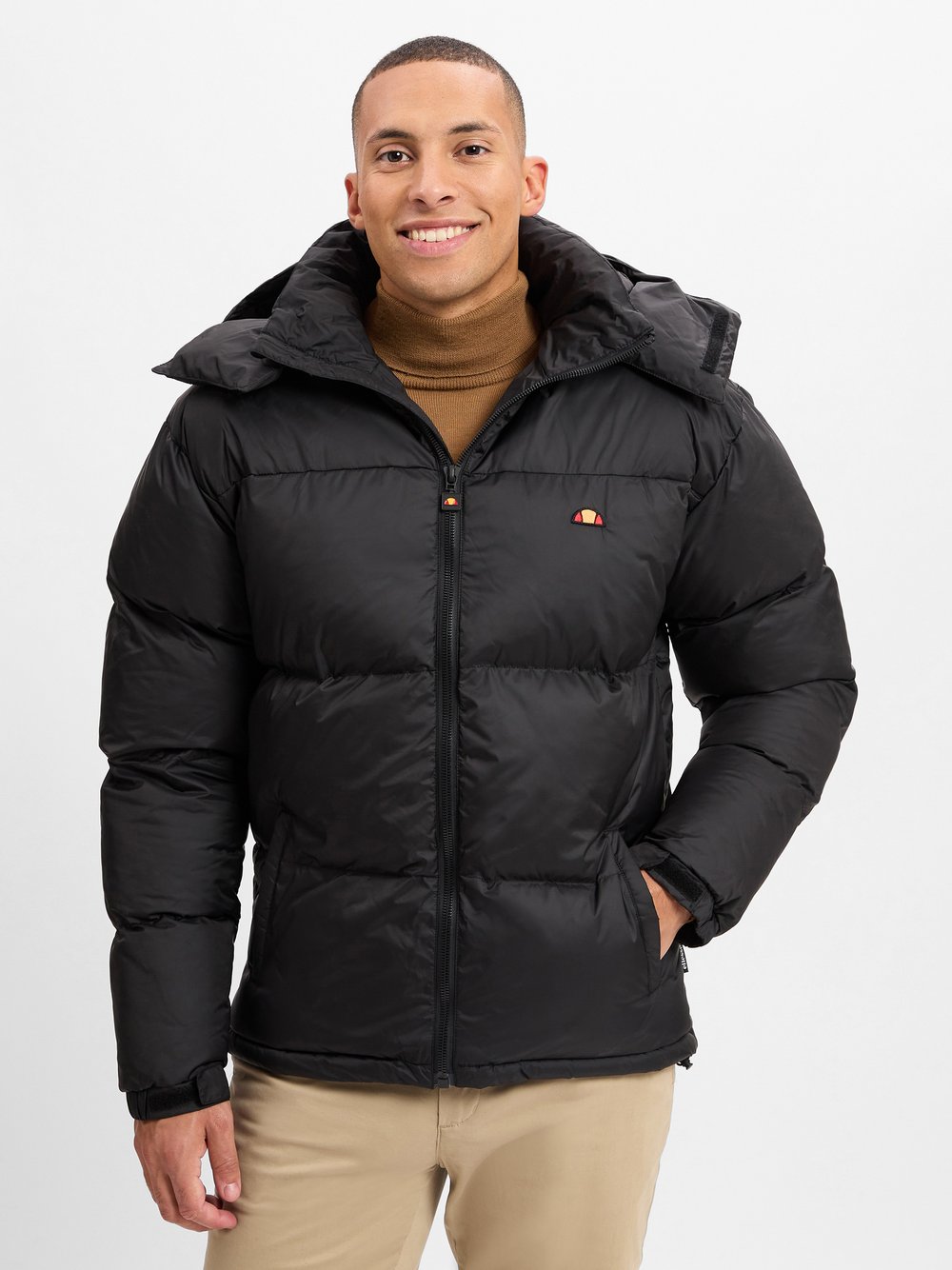 ellesse Steppjacke Herren schwarz, L