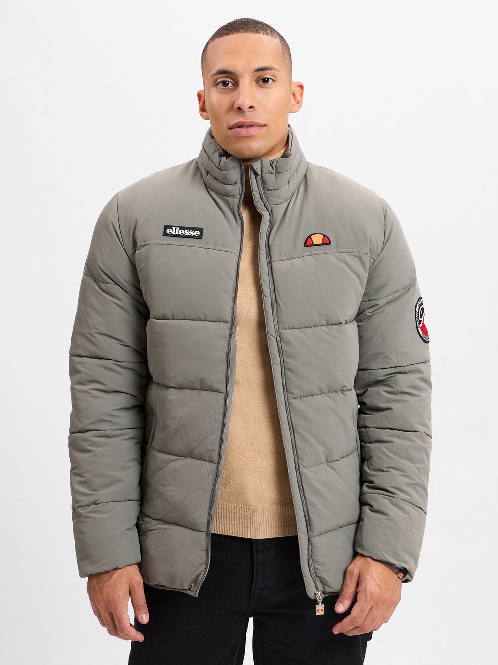 ellesse Steppjacke Herren Polyamid schwarz, XXL