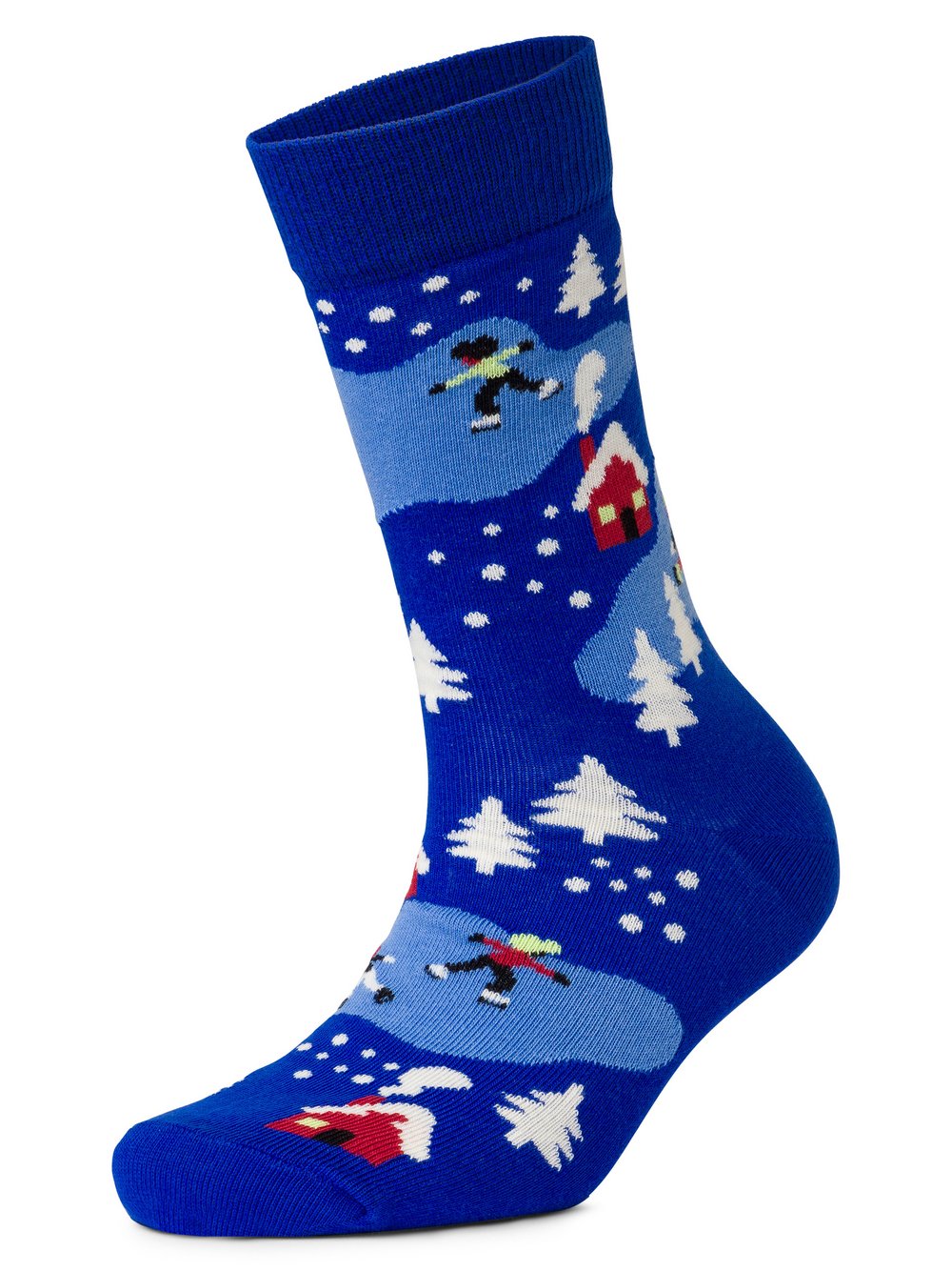 Happy Socks Socken Damen Baumwolle blau gemustert, 41-46