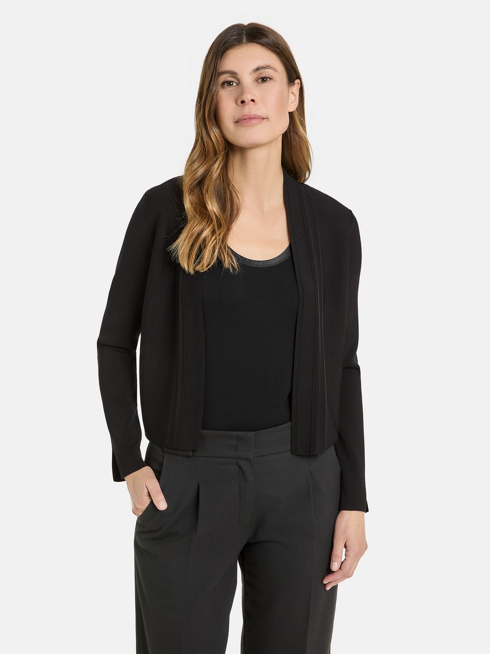 Gerry Weber Cardigan Damen Viskose schwarz, 38